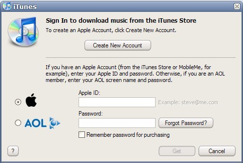 making new itunes account
