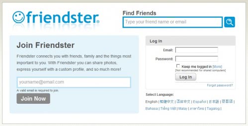 friendster login. A mobile version of Friendster is available as well which 