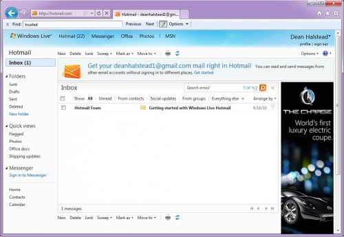 hotmail sign in without outlook