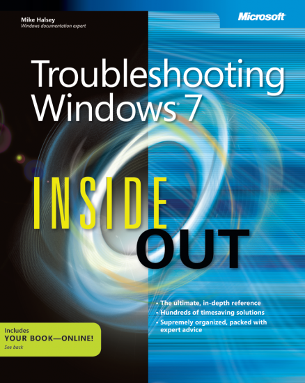 cover front 438x550 Troubleshooting Windows 7 Inside Out   [Christmas eBook Giveaway]