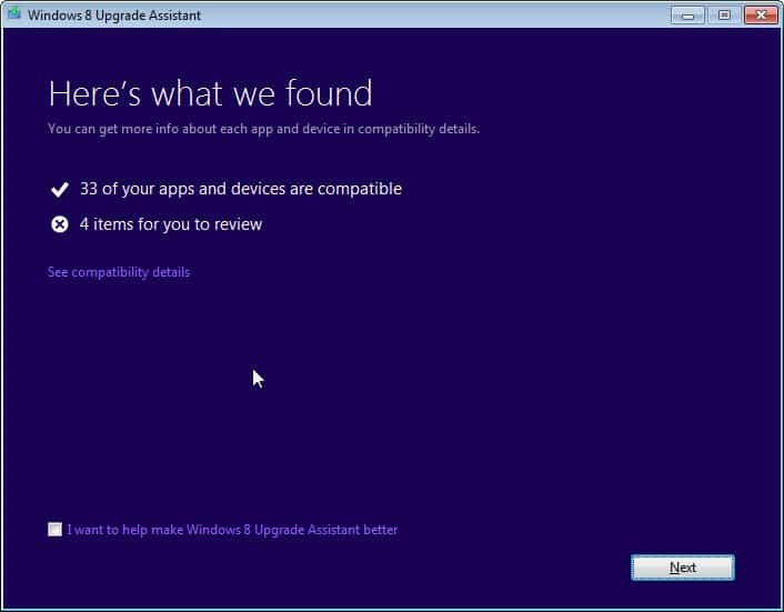 download windows 8 upgrade assistant xp