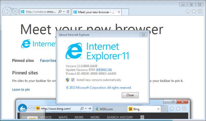 internet explorer download 11 for windows 10