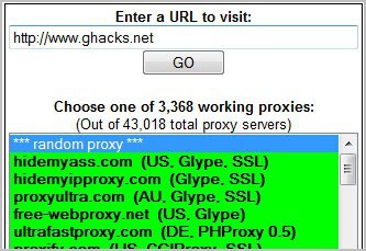 online proxy