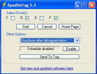 speed defrag