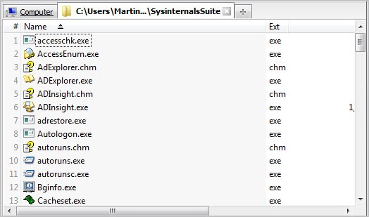 sysinternals suite