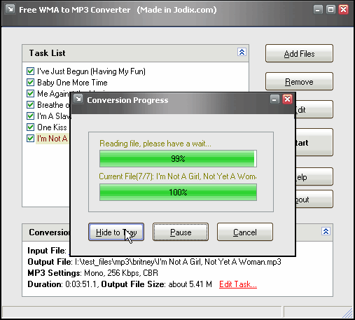 batch convert wma to mp3 software