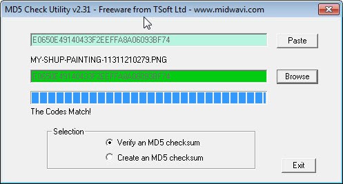 md5 checker