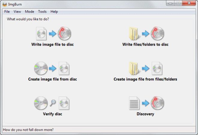 imgburn disc burning