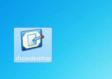 show desktop