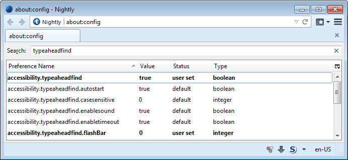 firefox typeaheadfind