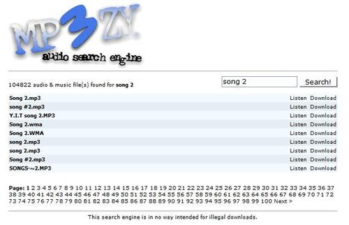 mp3zy mp3 online search