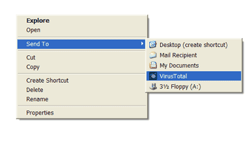 virus total uploader