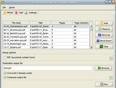 split and merge pdf documents