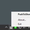 push to show