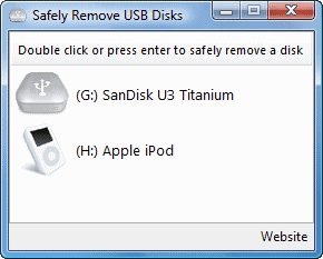 remove usb devices