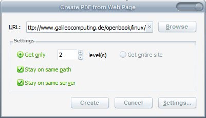 websites to pdf