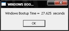 boot timer
