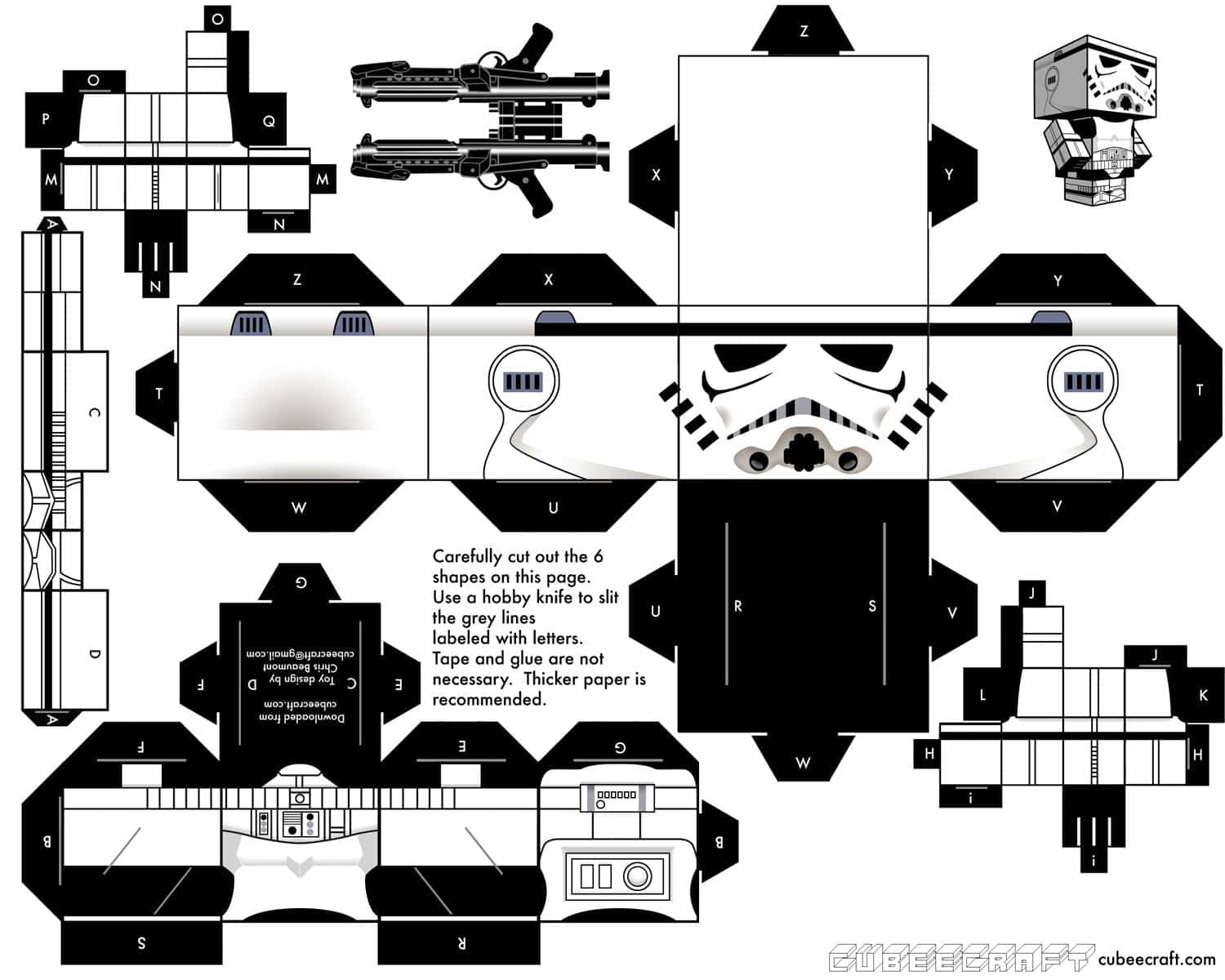 stormtropper papercraft