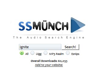 ssmunch audio search engine