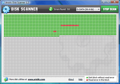 disk scanner