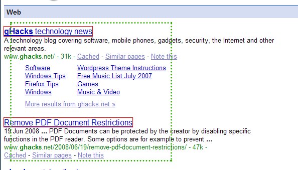 firefox snap links