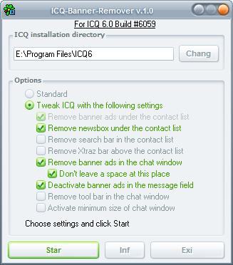 icq banner remover