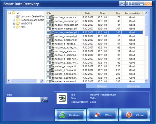 remote data recovery