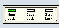 capslock indicator