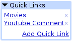 gmail quicklinks