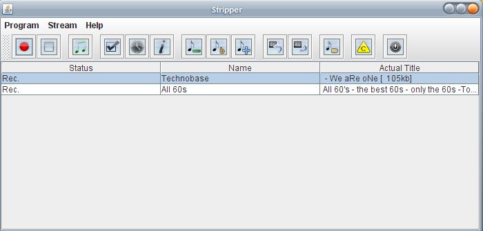 record internet radio stations