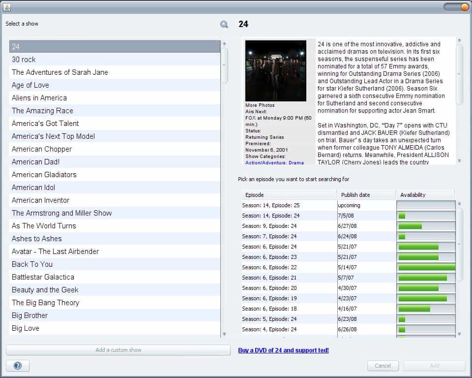 torrent episode downloader