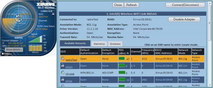 wi-fi monitor gadget