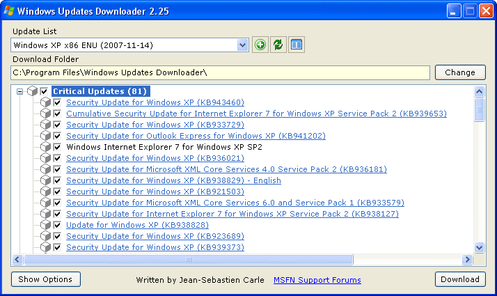 windows updates downloader