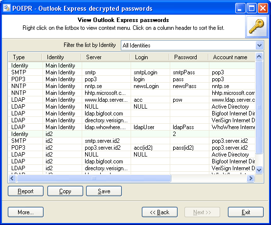 outlook password recovery