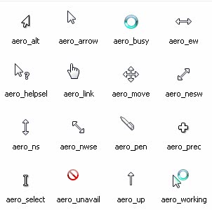 Windows XP Cursors