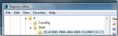Define Default Windows Vista Folder Settings