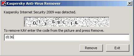 Kaspersky Anti-Virus Remover screenshot