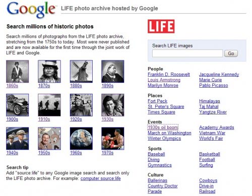 life photo archive online