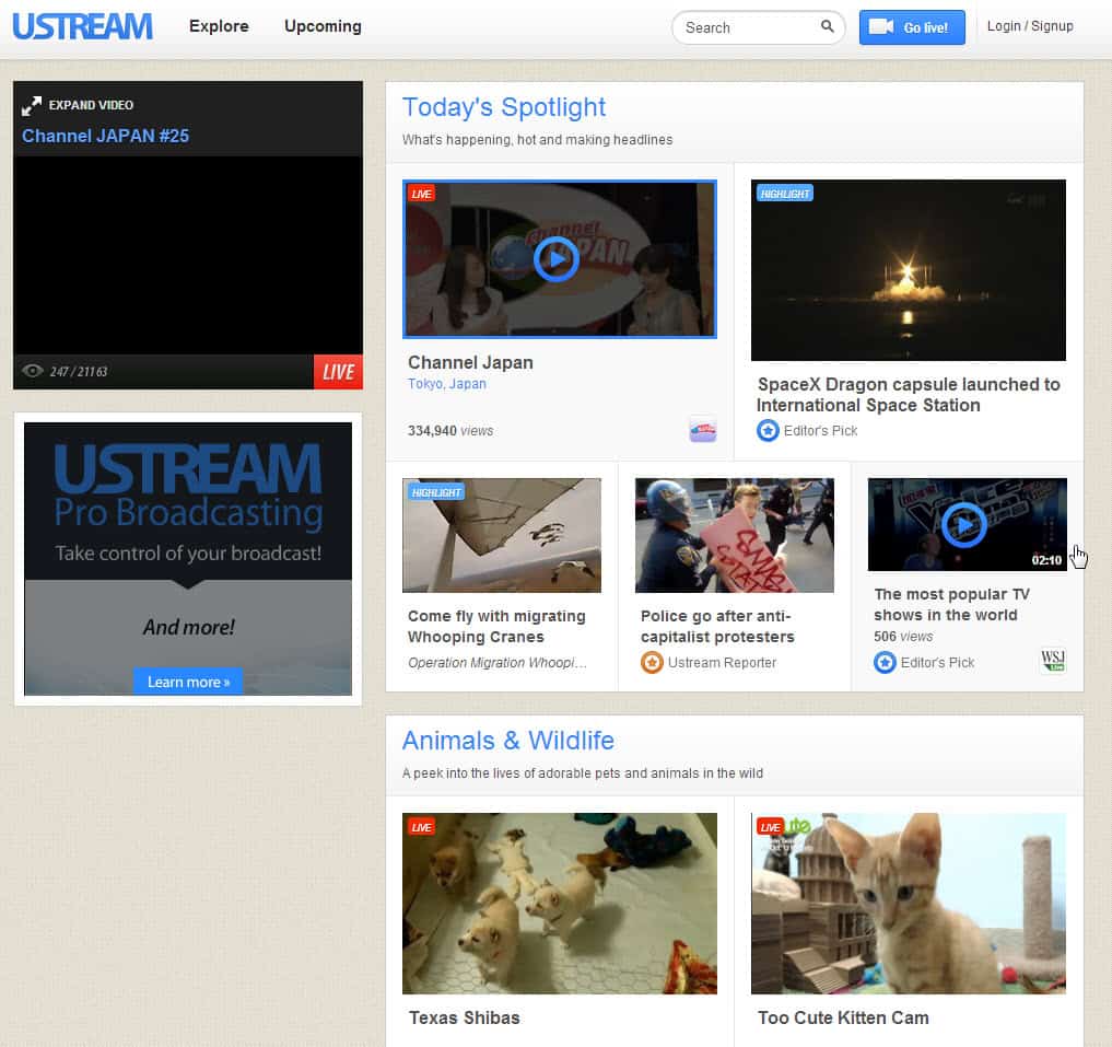 ustream