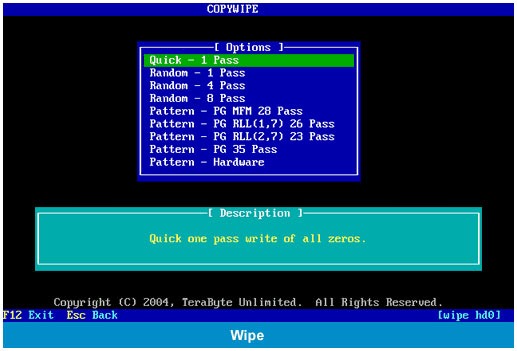 windows 7 disk wipe utility