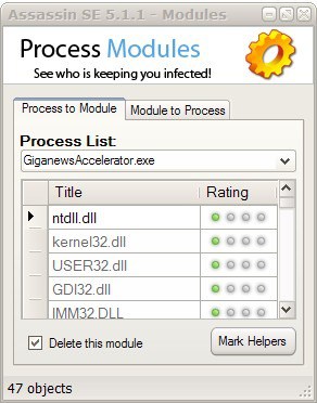 process modules viewer