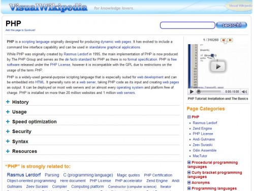 visual wikipedia