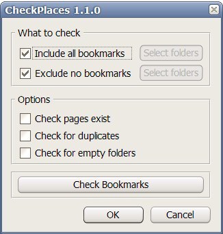 check firefox bookmarks