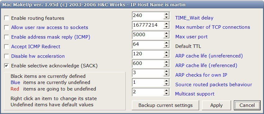 mac address