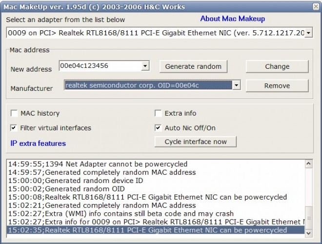 Mac Address Changer gHacks Tech News