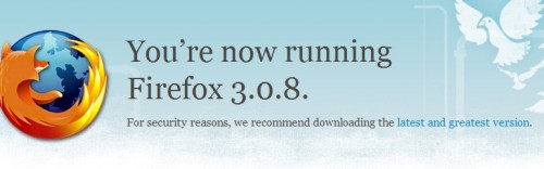 Webbrowser Firefox 308
