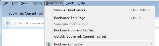 save all tabs as bookmarks