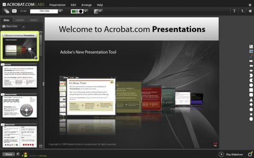 Adobe Presentations Online