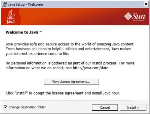 Java Error 25099 Unzipping Core Files Failed