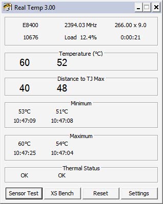 cpu temperature monitor